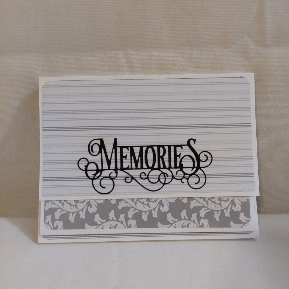Memories,  theme handmade Photo Album. 5x7x.5